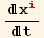 �Œx_i^i/�Œt