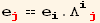 e_j^j == e_i^i . Λ_ (ij)^(ij)