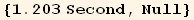 {1.203 Second, Null}
