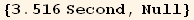 {3.516 Second, Null}