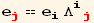 e_j^j == e_i^i Λ_ (ij)^(ij)