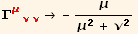 Γ_ (μνν)^(μνν) → -μ/(μ^2 + ν^2)