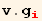v . g_i^i