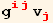 g_ (ij)^(ij) v_j^j