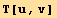 T[u, v]