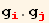 g_i^i . g_j^j