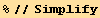 %//Simplify