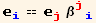_i^i == _j^j β_ (ji)^(ji)