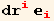 dr_i^i _i^i