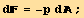 d = -p d ;