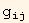 g_ (ij)^(ij)