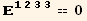 _ (1233)^(1233) == 0