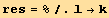 res = %/.l→k