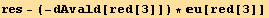 res - (-dAvald[red[3]]) * u[red[3]]
