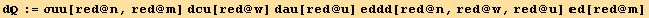 d := σuu[red @ n, red @ m] dcu[red @ w] dau[red @ u] eddd[red @ n, red @ w, red @ u] d[red @ m]