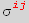 σ_ (i  j)^(i  j)