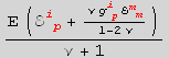 (Ε (ℰ_ (i  p)^(i  p) + (ν g_ (i  p)^(i  p) ℰ_ (m  m)^(m  m))/(1 - 2 ν)))/(ν + 1)