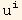 u_i^i