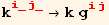 k_ (i_j_)^(i_j_) →k g_ (ij)^(ij)