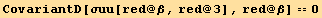 CovariantD[σuu[red @ β, red @ 3], red @ β] == 0
