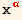 x_ α^α