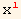 x^1