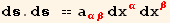 d.d == a_ (αβ)^(αβ) dx_α^α dx_β^β