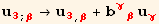 u_3^3_ (; β) →u_3^3_ (, β) + b_ (γβ)^(γβ) u_γ^γ