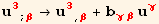 u_3^3_ (; β) →u_3^3_ (, β) + b_ (γβ)^(γβ) u_γ^γ