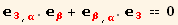 _3^3_ (, α) . _β^β + _β^β_ (, α) . _3^3 == 0