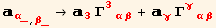 _α_^α__ (, β_) →_3^3 Γ_ (3αβ)^(3αβ) + _γ^γ Γ_ (γαβ)^(γαβ)