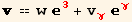  == w _3^3 + v_γ^γ _γ^γ