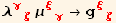 λ_ (γζ)^(γζ) μ_ (ξγ)^(ξγ) →g_ (ξζ)^(ξζ)