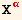 X_α^α