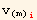 v_(m)_i^i