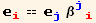 _i^i == _j^j β_ (ji)^(ji)