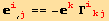 _i^i_ (, j) == -_k^k Γ_ (ikj)^(ikj)