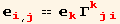 _i^i_ (, j) == _k^k Γ_ (kji)^(kji)