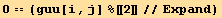 0 == (guu[i, j] %[[2]]//Expand)