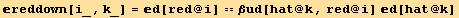 reddown[i_, k_] = d[red @ i] == βud[hat @ k, red @ i] d[hat @ k]