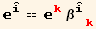 _Overscript[i,^]^Overscript[i,^] == _k^k β_ (Overscript[i,^] k)^(Overscript[i,^] k)