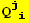 Q_ (ji)^(ji)