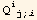 Q_ (ij ; i)^(ij ; i)