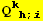 Q_ (kh ; i)^(kh ; i)