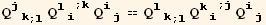 Q_ (jk)^(jk) _ (; l) Q_ (li)^(li)^(; k) Q_ (ij)^(ij) == Q_ (lk)^(lk) _ (; l) Q_ (ki)^(ki)^(; j) Q_ (ij)^(ij)