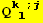 Q_ (kl ; j)^(kl ; j)