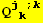 Q_ (jk ; k)^(jk ; k)