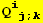 Q_ (ij ; k)^(ij ; k)
