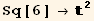                      2 Sq[6] → 
